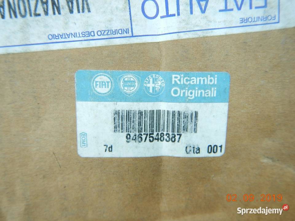 TARCZE HAMULCOWE PRZÓD FIAT SCUDO 2007 16 ASO Tarcze hamulcowe