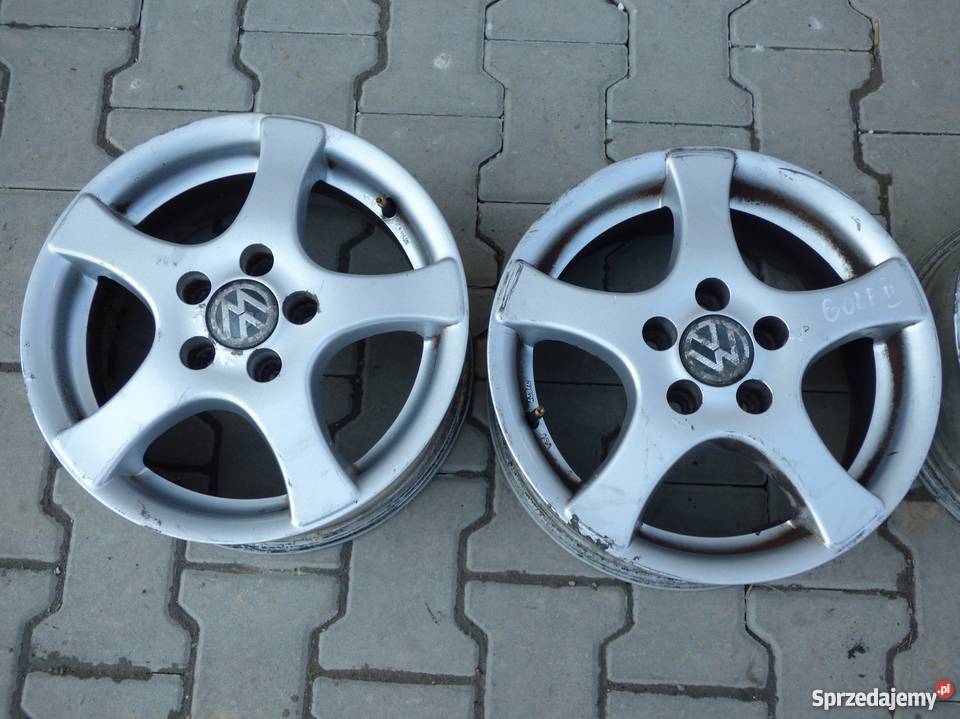 Alufelgi 14 5x100 Golf Polo Fabia Octavia ibiza Rozmiar 14" Części Gorlice sprzedam