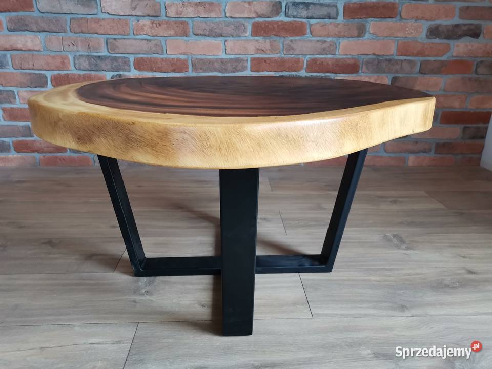 Stół suar 79 x 83 coffe na metalowych nogach 46cm sprzedam