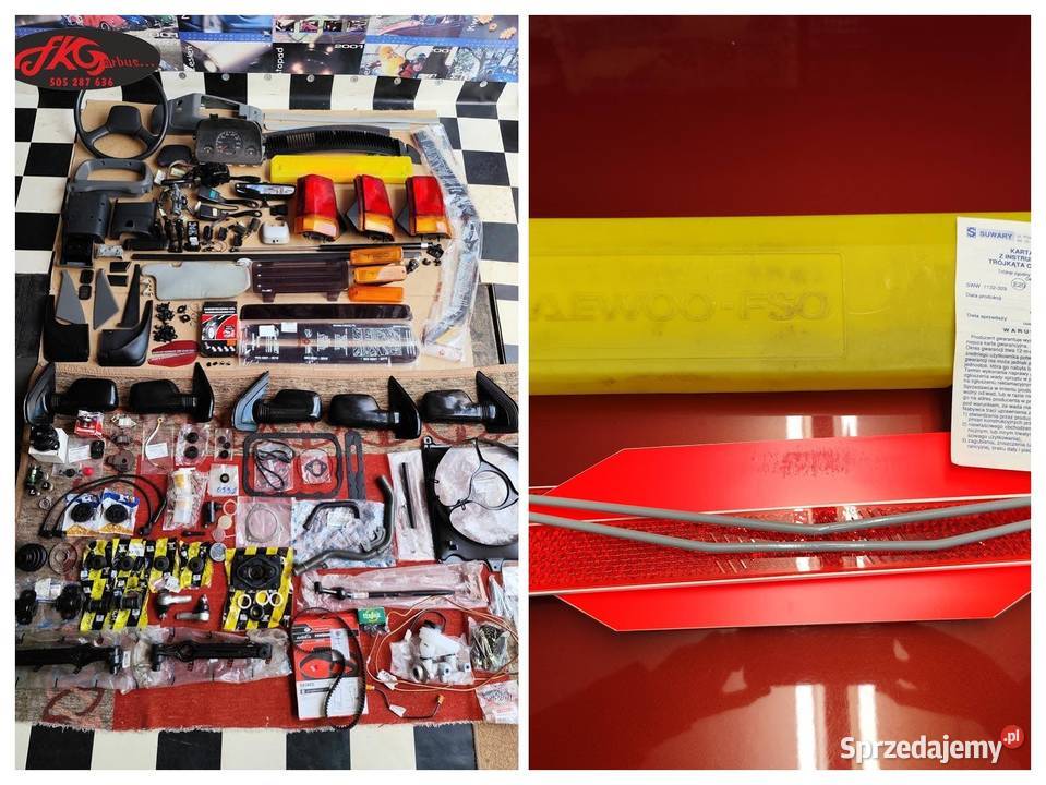 TICO części NOWY trójkąt ostrzegawczy DAEWOO FSO Konstancin-Jeziorna sprzedam