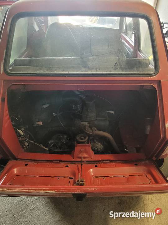 Samochod fiat 126p Lubin