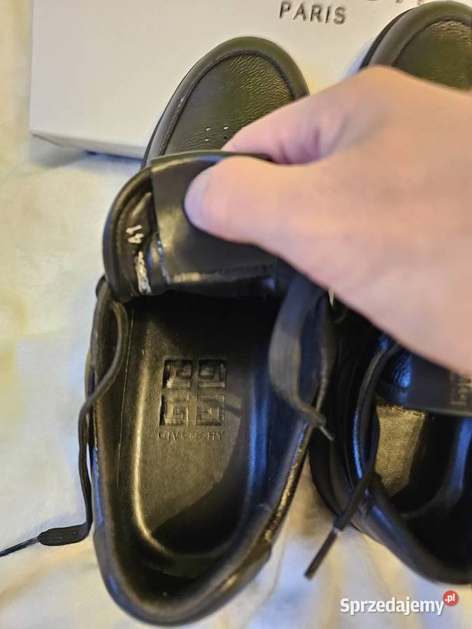 Buty Givenchy skóra Kostrzyn nad Odrą