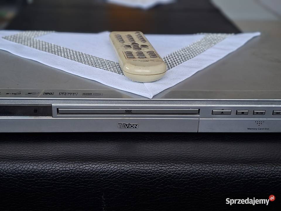Odtwarzacz DVD Tevion DVD 7000 Srebrny Odtwarza Elektronika Rybnik