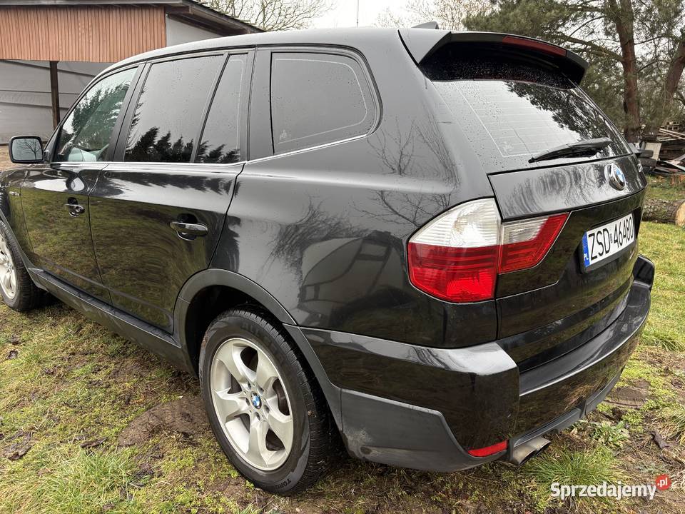 BMW X3 25 Si 218 Gaz Landi Renzo Rok produkcji 2008 zachodniopomorskie Świdwin sprzedam