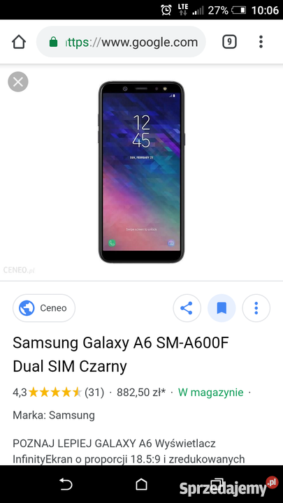 sam a6 