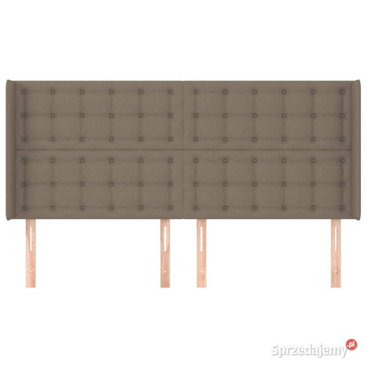 Zagłówek uszak taupe 183x16x118128 tkanina Ramy i stelaże mazowieckie Warszawa