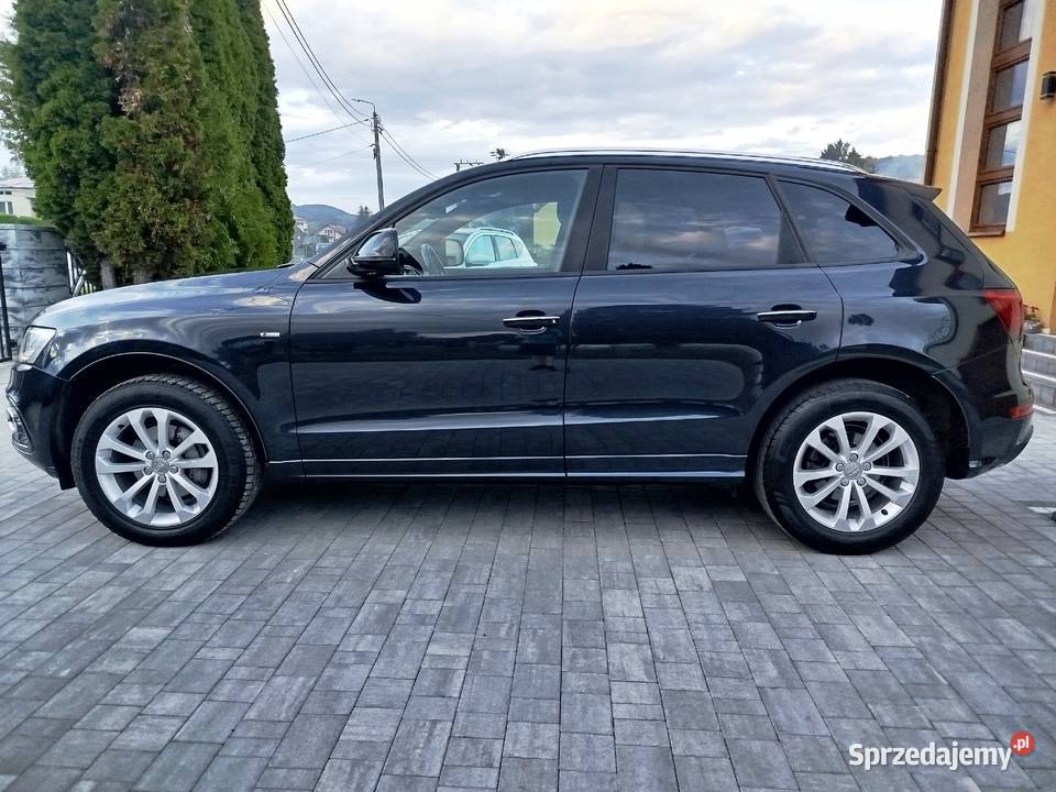 AUDI Q5 20TDI 190 2xSLINE panorama skóra navi garażowany