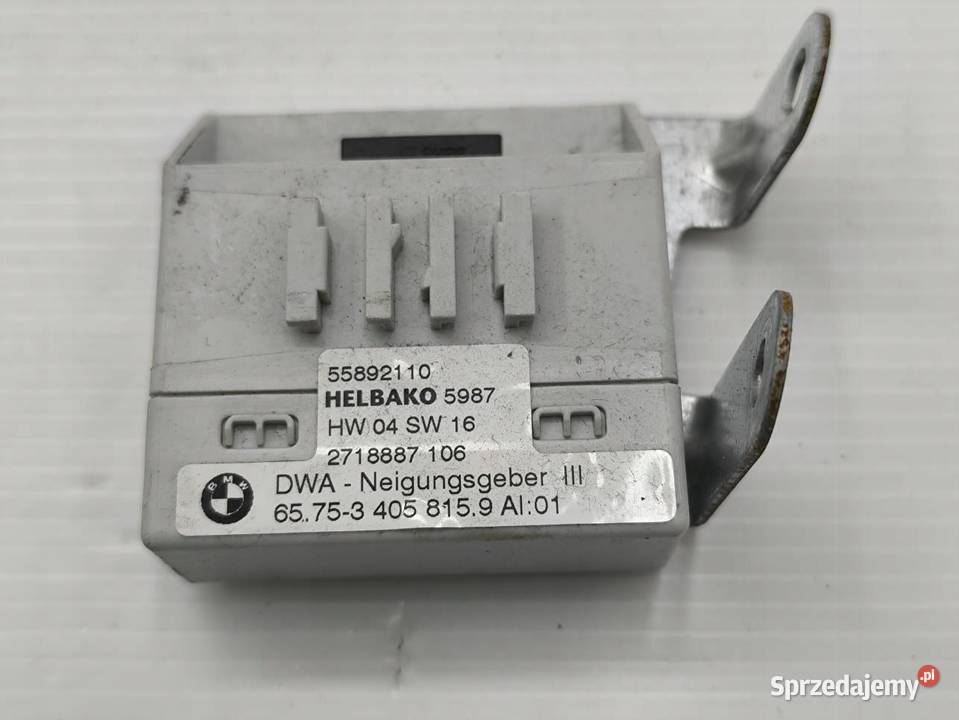 MODUŁ CZUJNIK PRZECHYŁU BMW X3 E83 3405815 Komputery