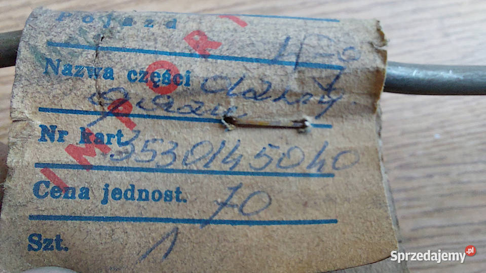 Dżwignia gazu Wartburg 353 sprzedam