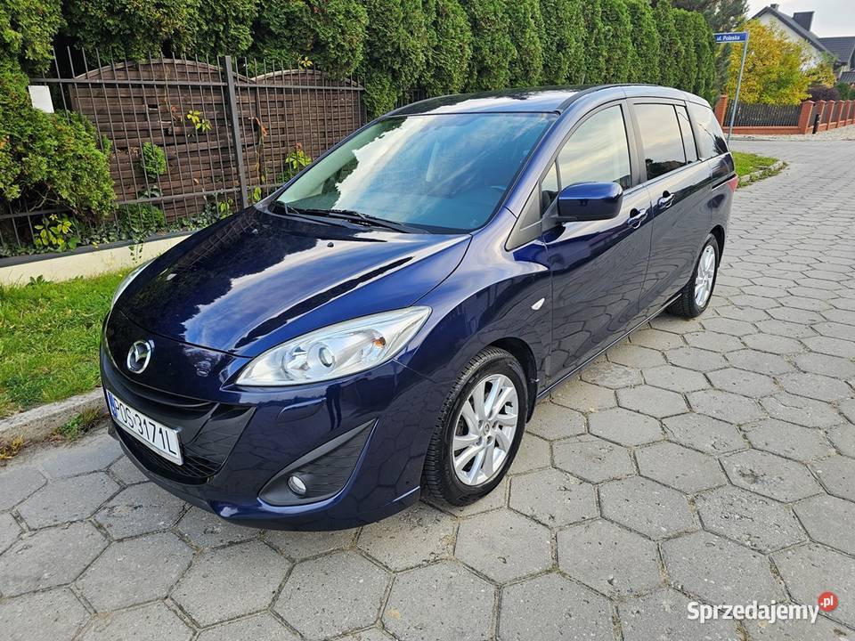 Mazda 5 II 20 MPI 144 201112 r Bogate Wyposaż Ostrów Wielkopolski