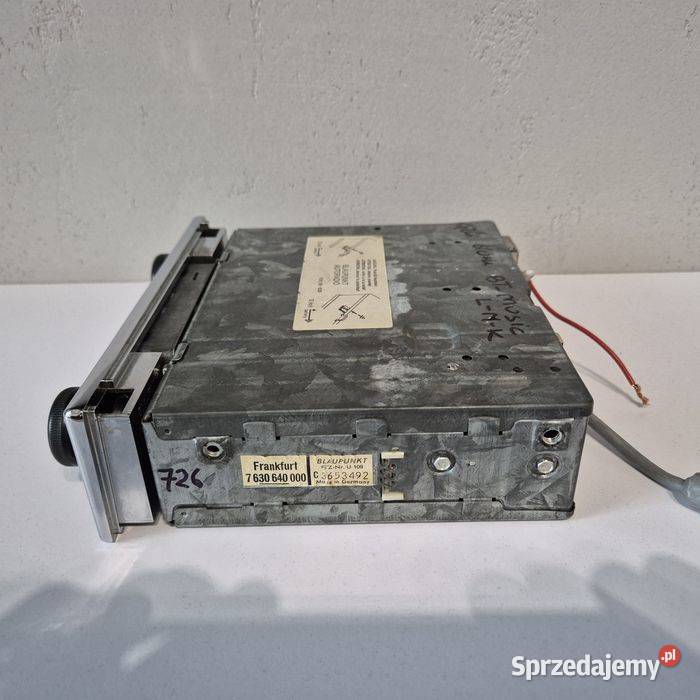 Kolekcjonerskie radio Blaupunkt Frankfurt Koszalin