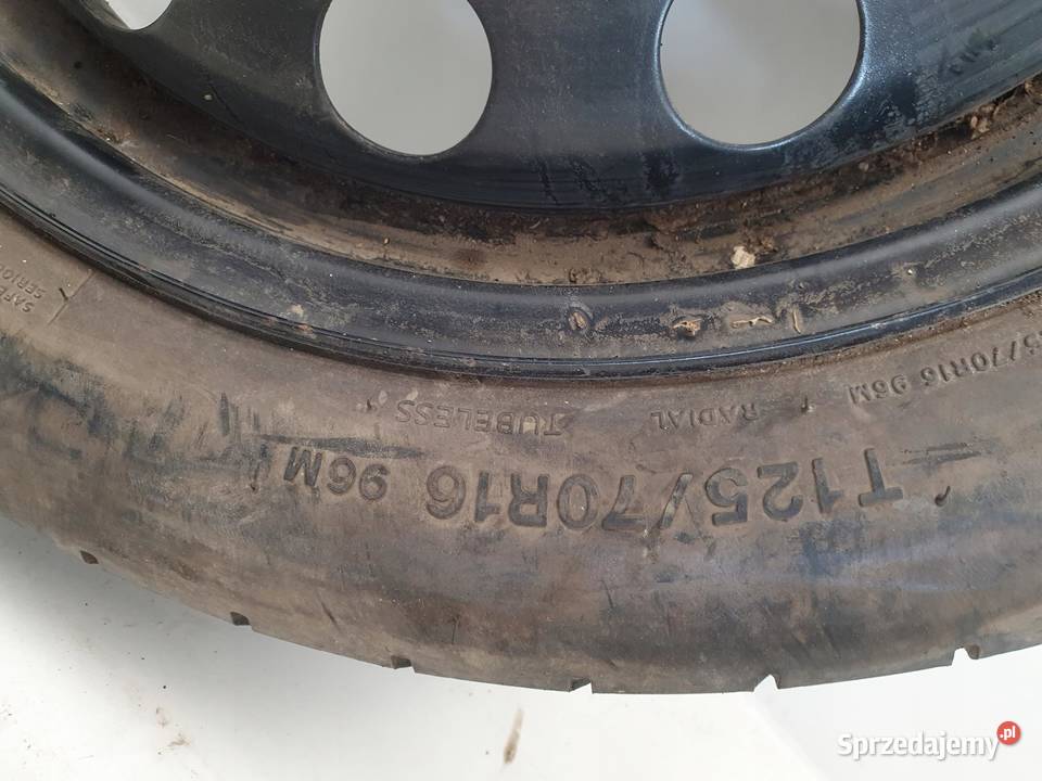 KOŁO DOJAZDOWE Audi Seat Vw Golf V 12570 R16 sprzedam