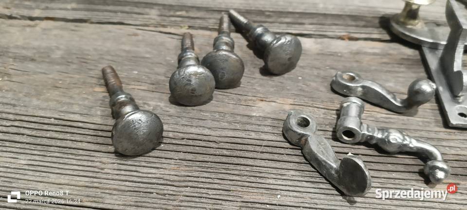 Stare okucia okienne Zabytkowa klamka okienna Sosnowiec sprzedam