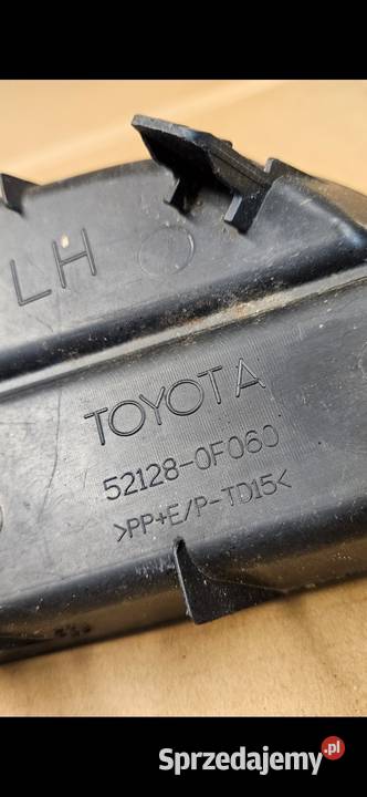 TOYOTA COROLLA VERSO II 0709 KRATKA ZDERZAKA wielkopolskie Międzychód