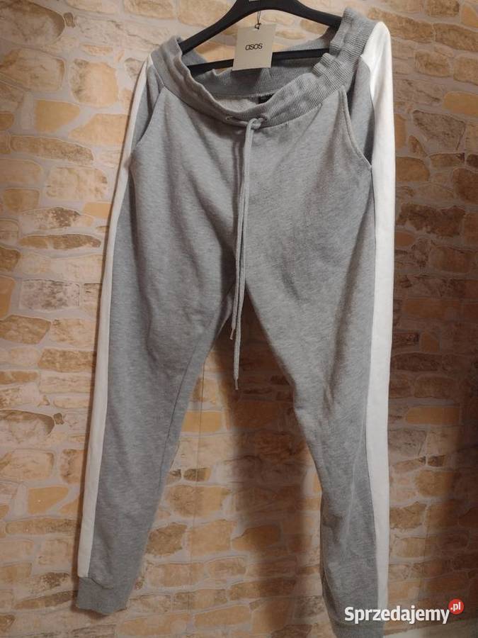 38M ASOS Szare spodnie dresowe z Anglii dresy Rozmiar 38(M)