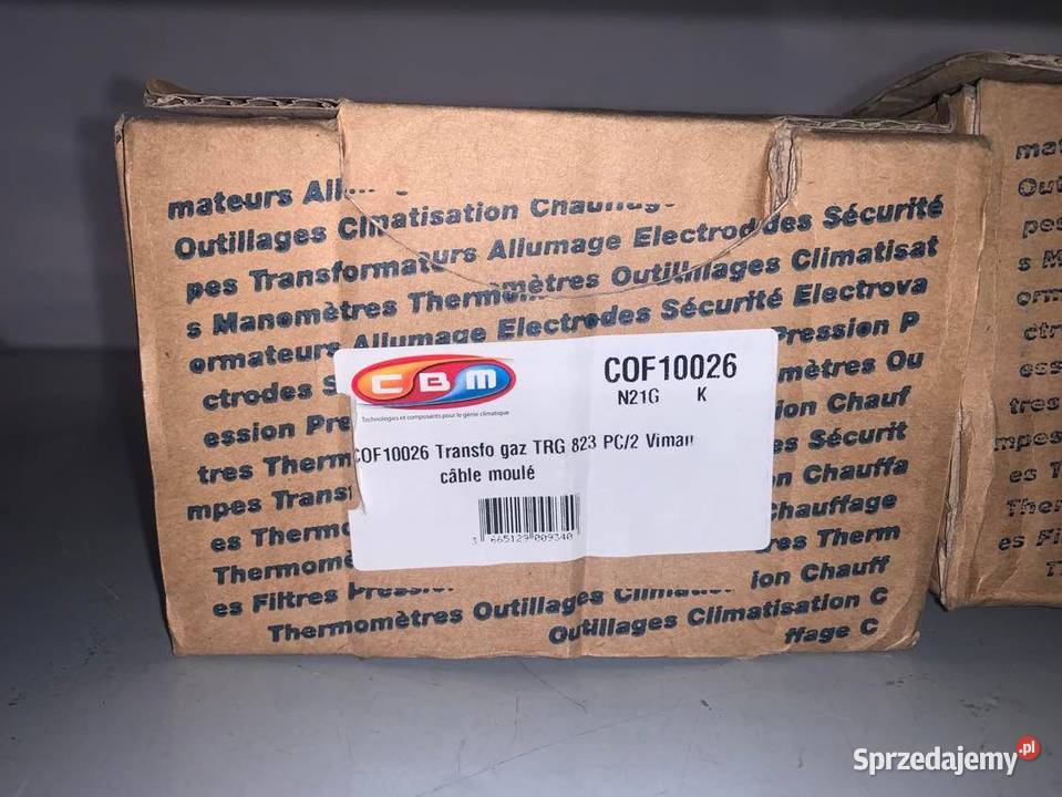 Transformateur gaz TRG 823 PC2 VIMAN COF10026 Warszawa
