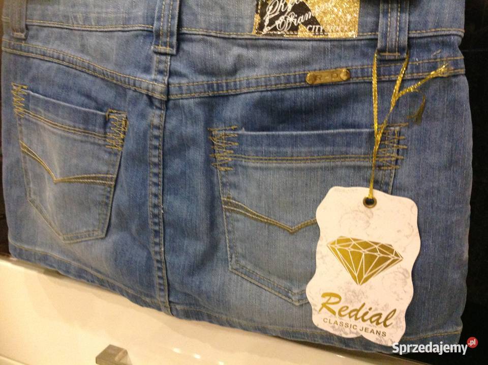 Spódnica Spódniczka Jeans Mini Damska REDIAL M lubuskie Nowa Sól