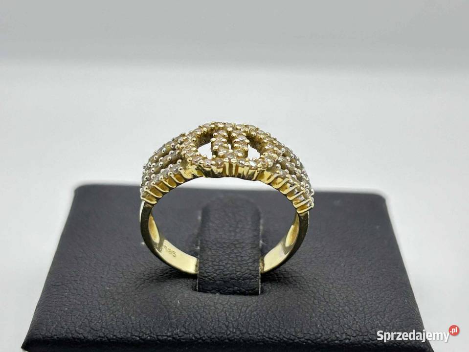 Złoty Pierścionek pr 585 338g R13 Elbląg