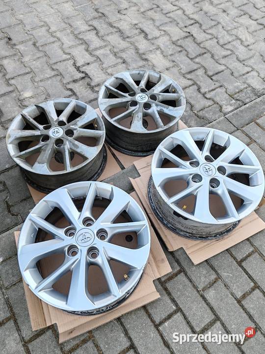 Felgi aluminiowe 16 Toyota mazowieckie Pruszków sprzedam