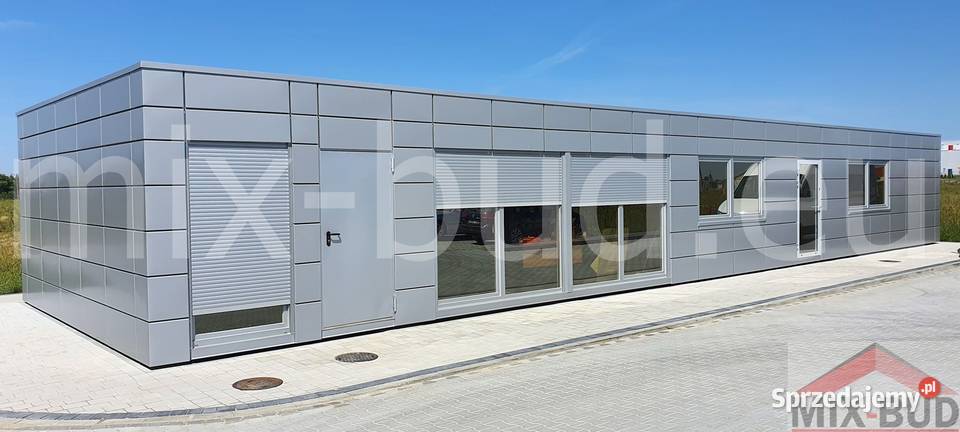 KONTENER BIUROWY SOCJAL SZATNIA SANITARNY MIXBUD Biuro