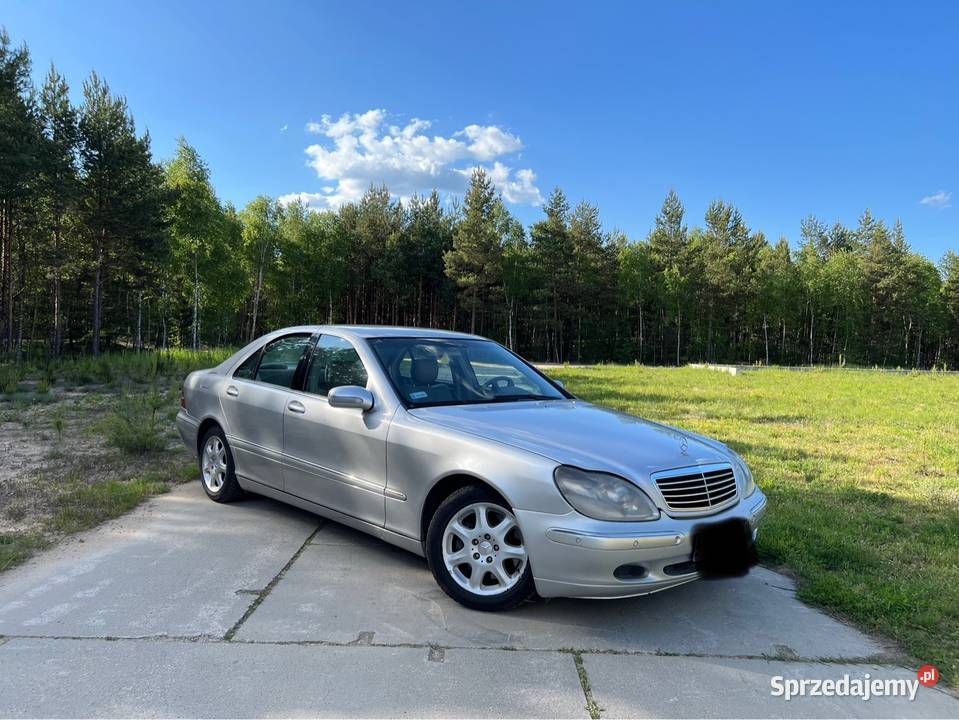 Mercedes Benz S320 WŁOCHY 8 lat w jednych rękach diesel małopolskie Olkusz