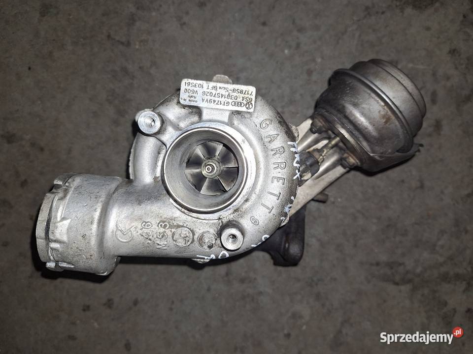 Turbo GT1749VA 19TDI AWXAVFAFN osobowe warmińsko-mazurskie Gołdap sprzedam