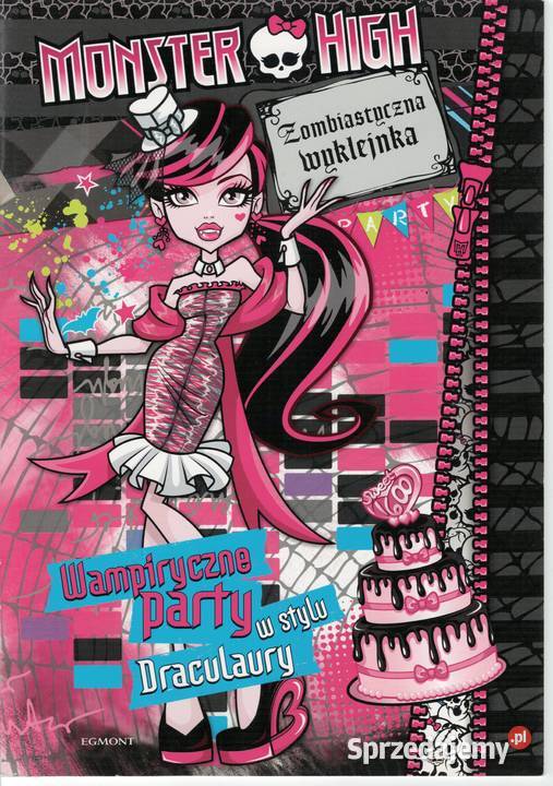 Monster High Zombiastyczna Wyklejanka sprzedam
