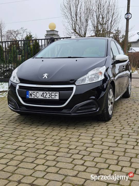 Peugeot 208 mały przebieg nowy mazowieckie Sochaczew sprzedam