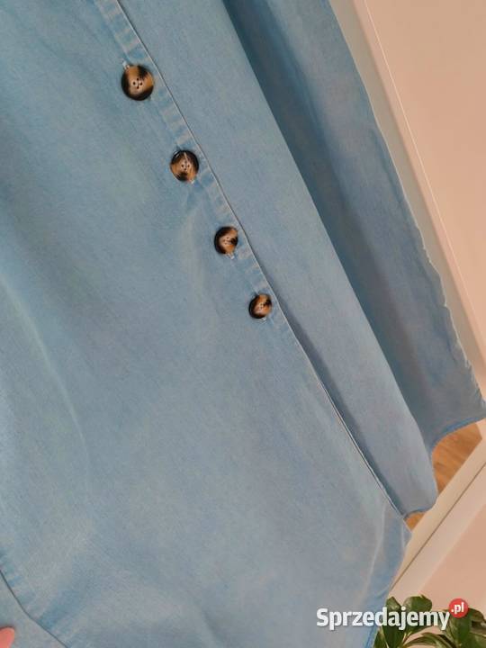 Sukienka MIDI denim Zara S niebieski Poznań sprzedam