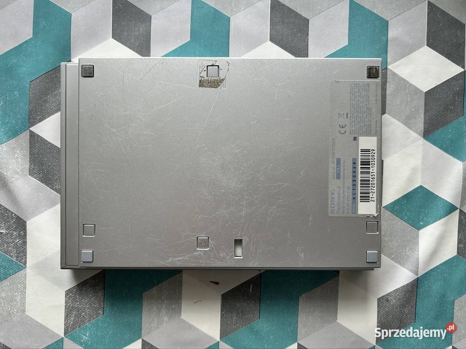 Konsola 2 slim satin silver PlayStation SONY pad