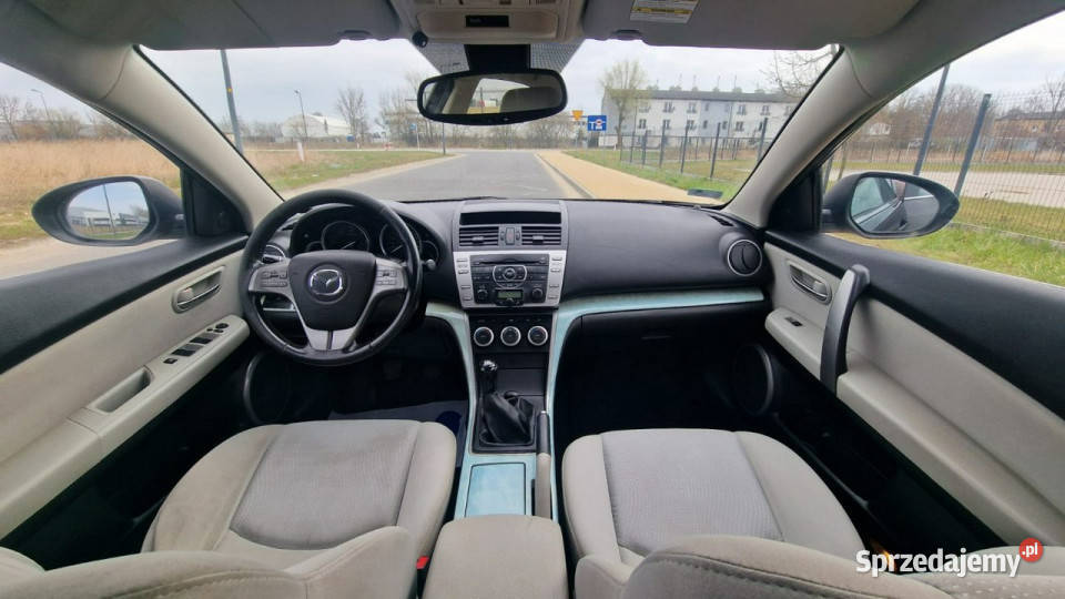 Mazda 6 FILM 20D 2008r 140 Klima Tempomat AUX Sedan / Limuzyna Pabianice