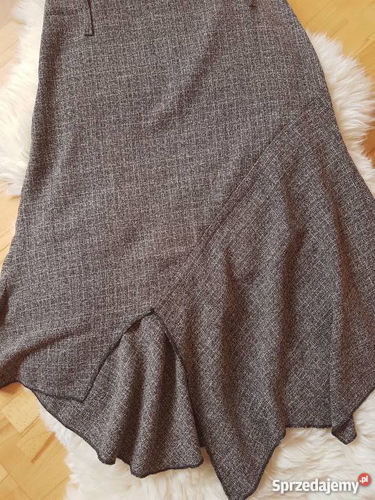 Asymetryczna ciepła spódnica Jasło sprzedam