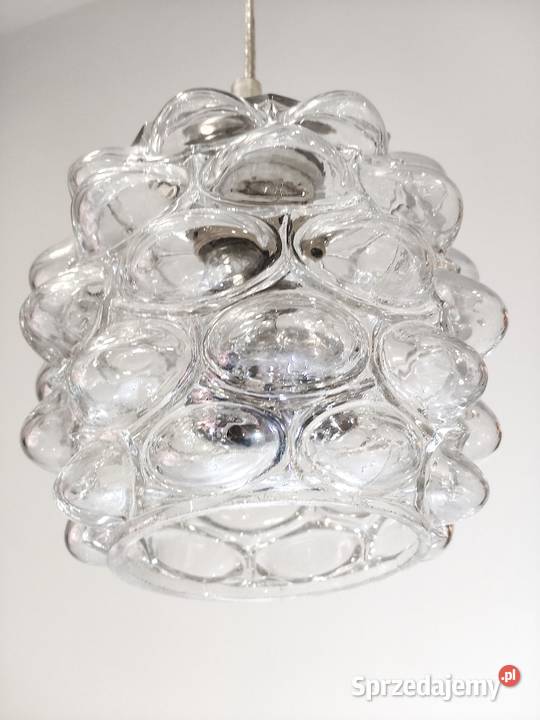 Lampa bubble H Tynell Limburg lata 60 wielkopolskie Kalisz
