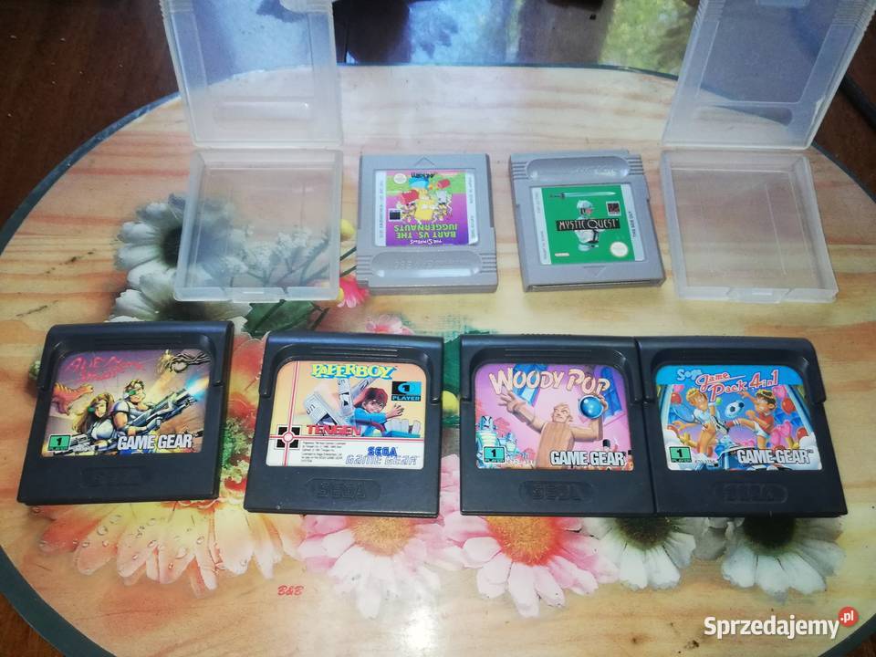 Kardridże Sega i Gameboy mazowieckie Zwoleń