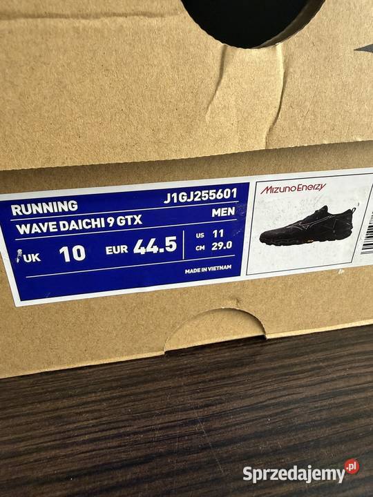 Buty sportowe Mizuno Wave Daichi 9 GTX Łódź