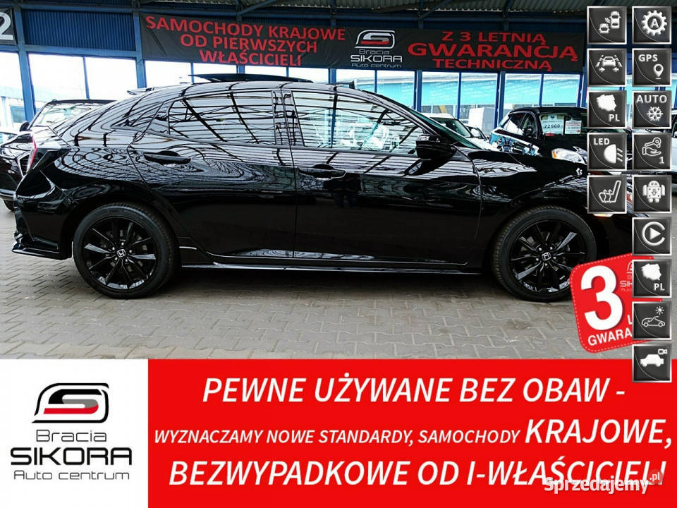 Honda Civic AUTOMATEL DachLedACCNavi 3Lata nieuszkodzony Mysłowice