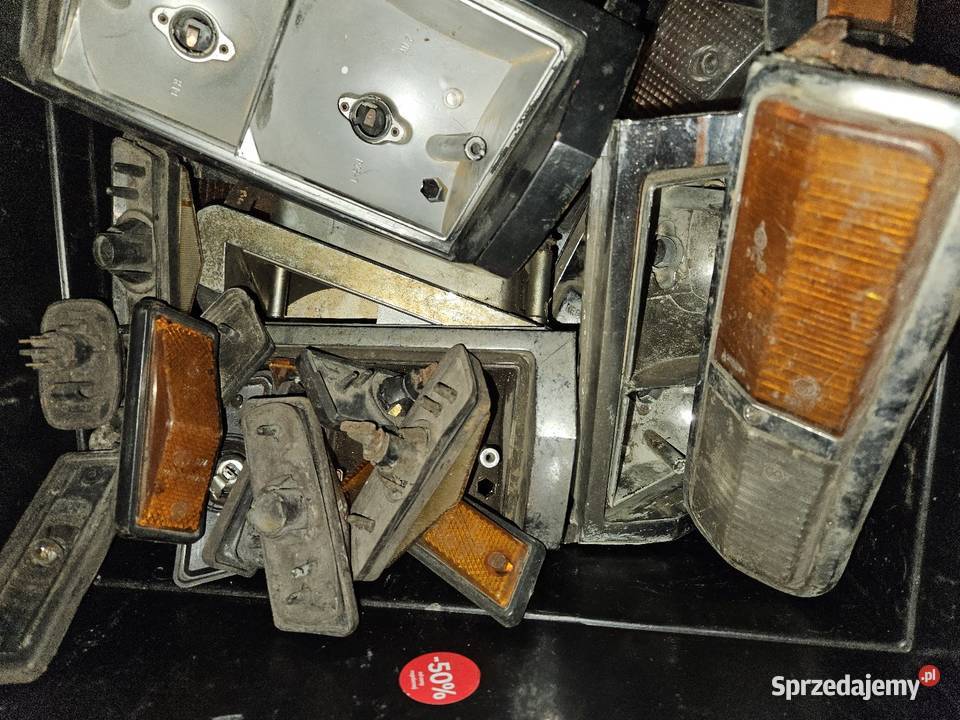 Lampa przód tył kierunkowskaz fiat 126p 125p