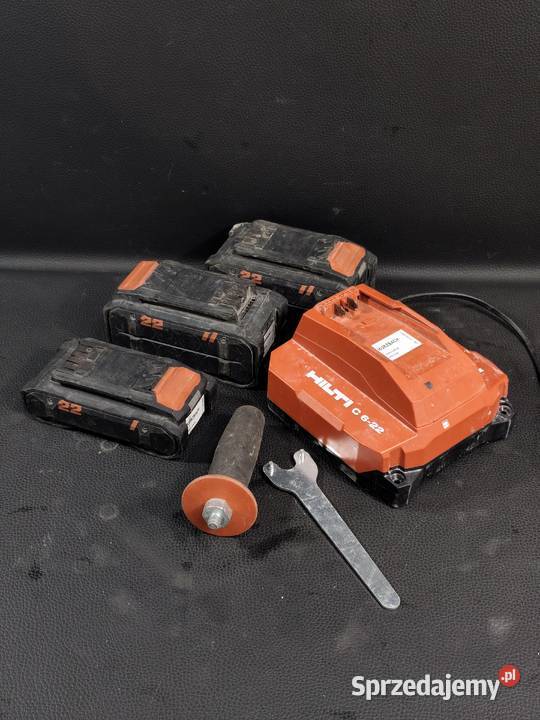 Zestaw Akumulatorowy Hilti Nuron 22V ze Poddębice sprzedam