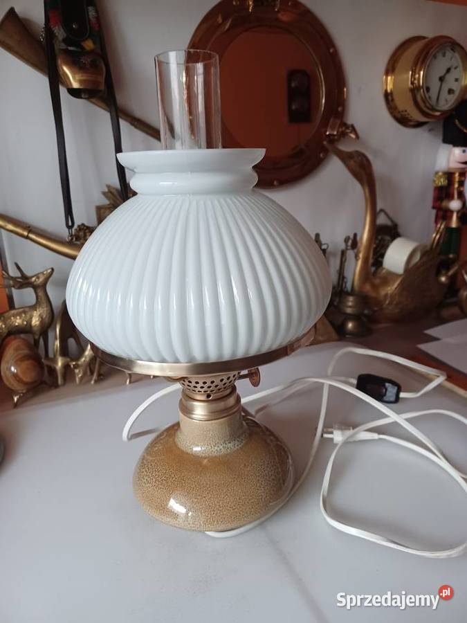 Piękna lampka stołowa z czasów PRL Wałbrzych Poznań