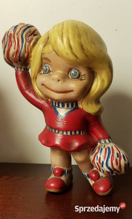 RagbyRugbysta i Czirliderka figurki Łódź