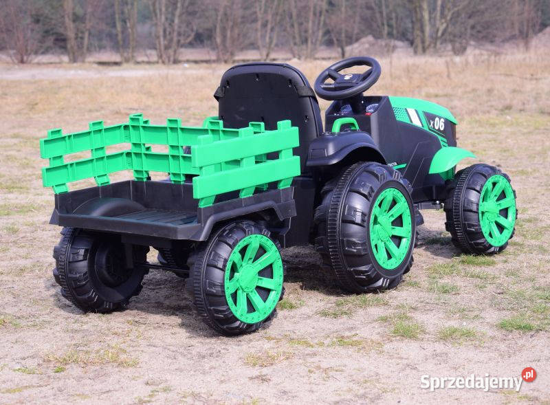 Autko na akumulator WIELKI TRAKTOR Z PRZYCZEPĄ Myszków sprzedam