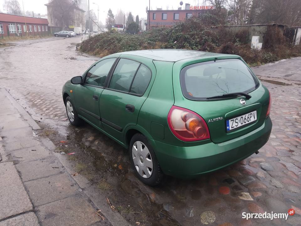 Nissan Almera 15 Benzyna PTOC długo Klimatyzacja CD Szczecin
