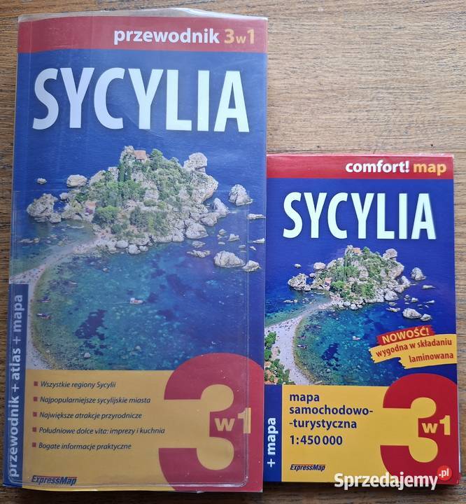 Sycylia przewodnik 3 w 1 Kraków
