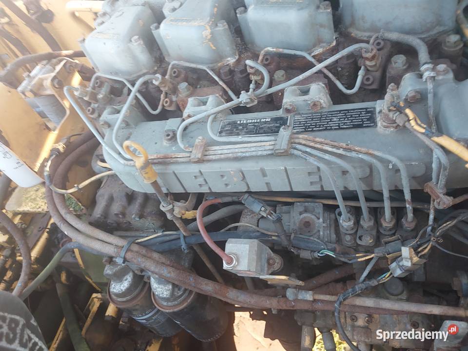 SILNIK LIEBHERR D914TI 124kW KOPARKA LIEBHERR Pleszew