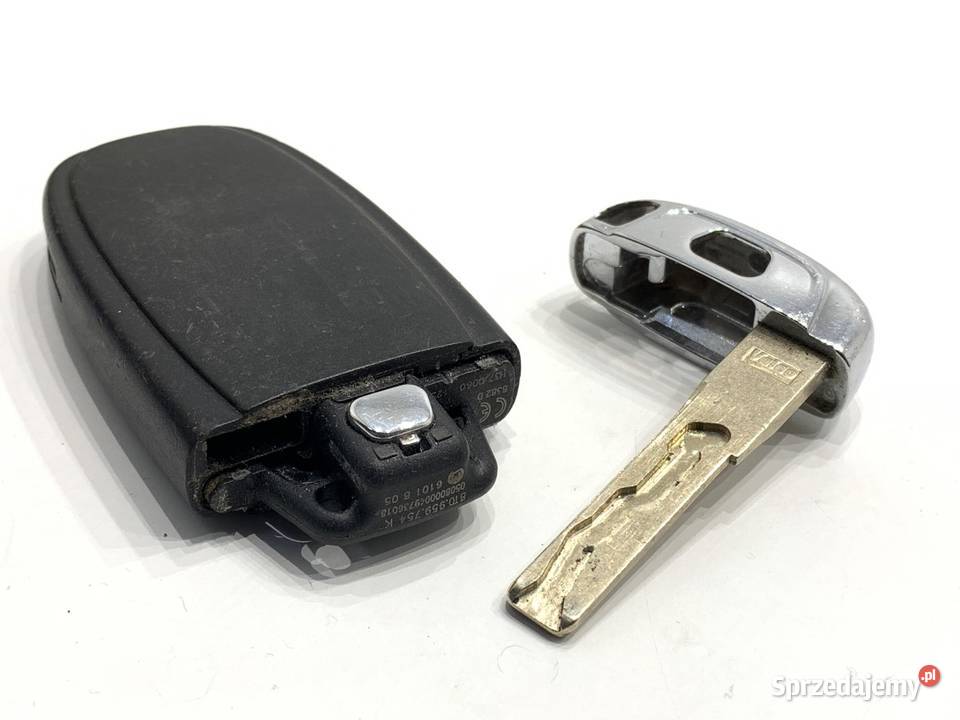 KLUCZYK PILOT AUDI A4 B8 8T0959754K 0715 PILOT osobowe Zamki, wkładki i kluczyki