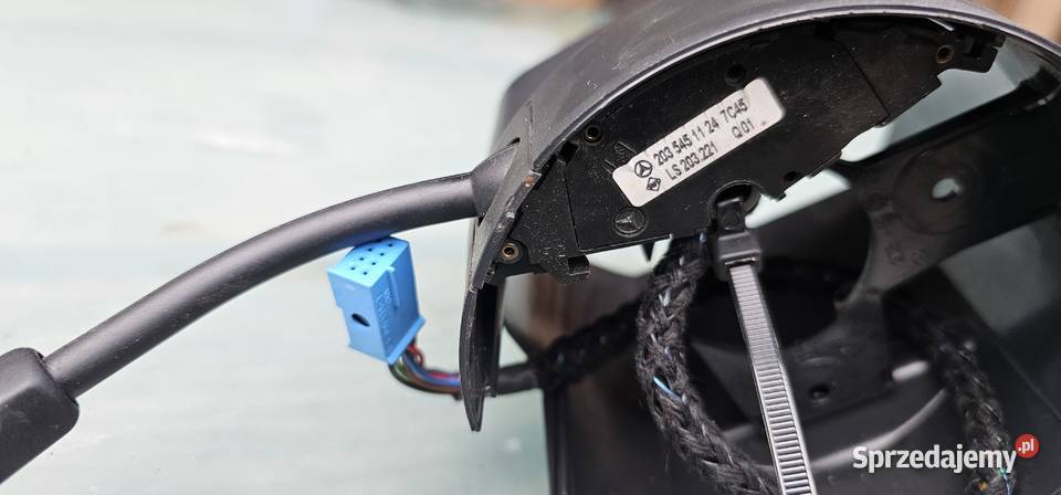 Tempomat dokladka mercedes w203 2035451124 Pozostałe wielkopolskie