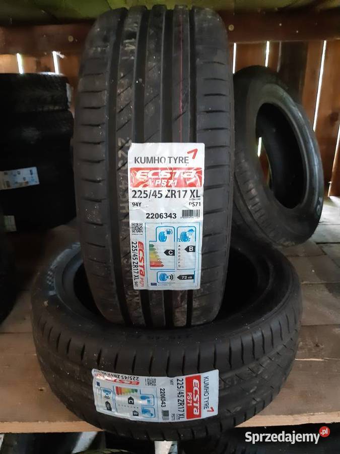 Opony Kumho Tyre Ecsta 71 22545 ZR17 2 małopolskie Kraków
