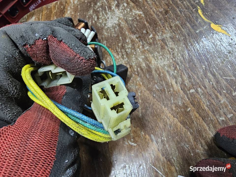 Hyosung gv125 iskrownik alternator stojan cewki