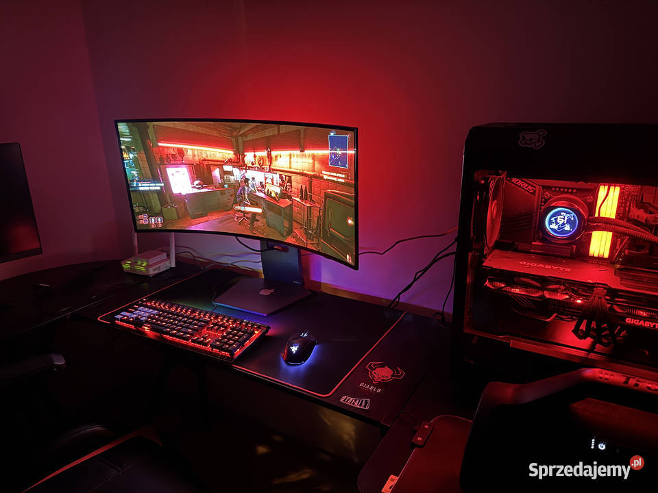 PC Gaming RTX 4090 i914900K 64GB Monitor LG Dąbrowa Górnicza