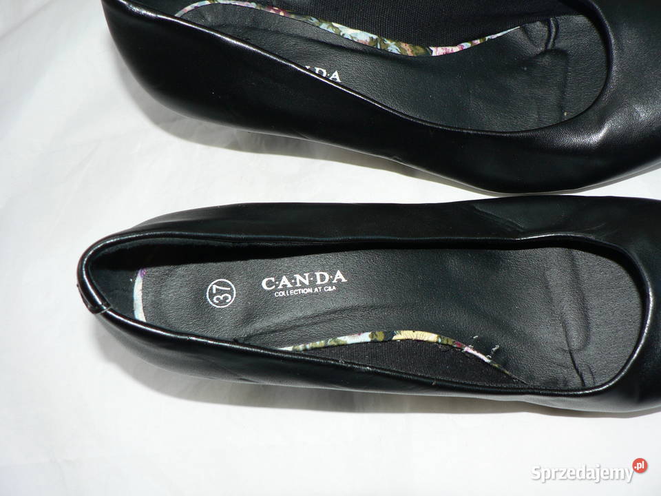 CACANDAczarne czółenka 37 Łódź